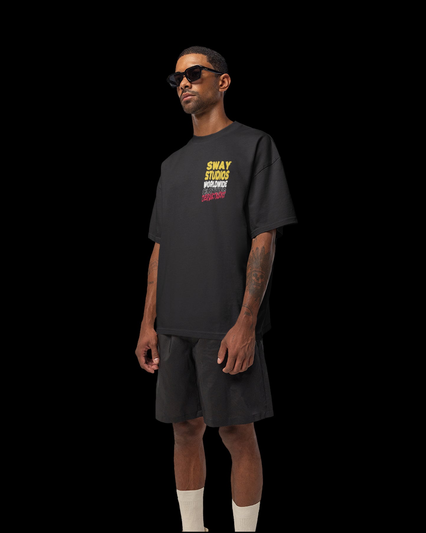 Sway Studios Worldwide Clothing Department graphic T-shirt