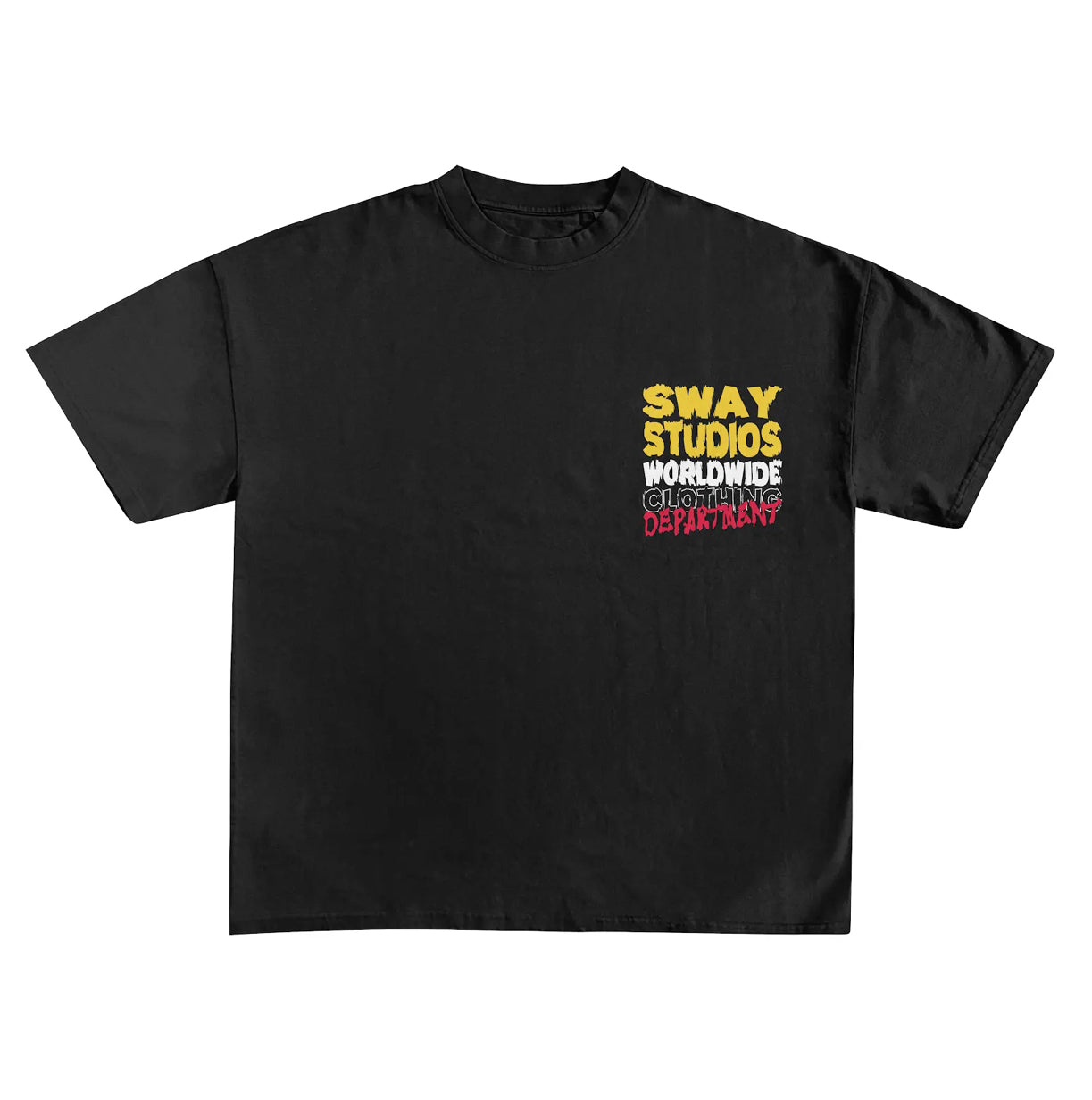 Sway Studios Worldwide Clothing Department graphic T-shirt